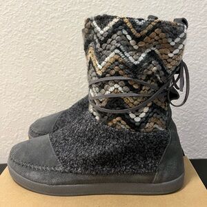 SOLD!!!!! Suede/ Textile Boots